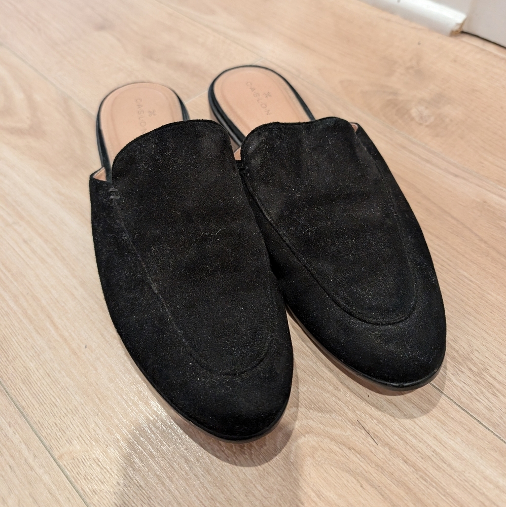 Caslon Suede Mule Slides